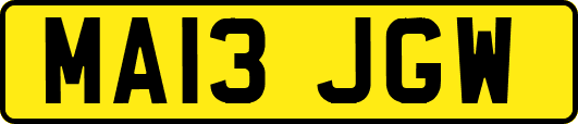 MA13JGW