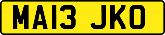 MA13JKO