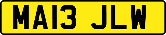 MA13JLW