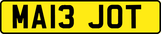 MA13JOT