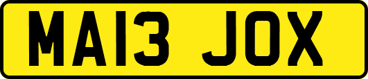 MA13JOX