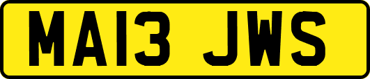 MA13JWS