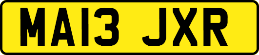 MA13JXR