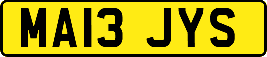 MA13JYS