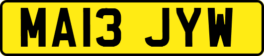 MA13JYW