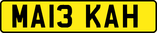 MA13KAH