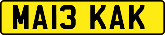 MA13KAK