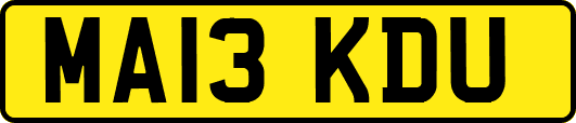 MA13KDU