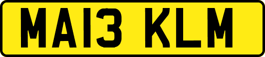 MA13KLM