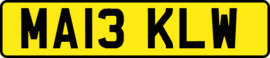 MA13KLW