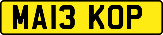 MA13KOP