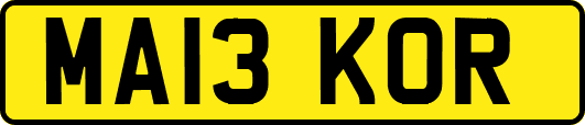 MA13KOR