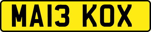 MA13KOX