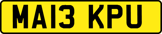 MA13KPU