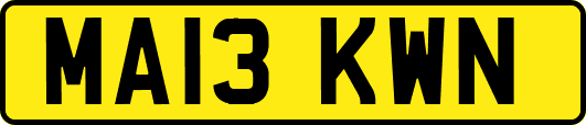 MA13KWN