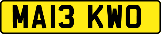 MA13KWO