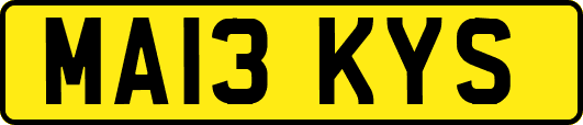 MA13KYS