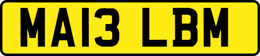 MA13LBM