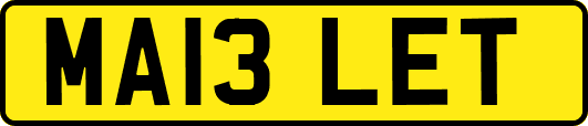 MA13LET