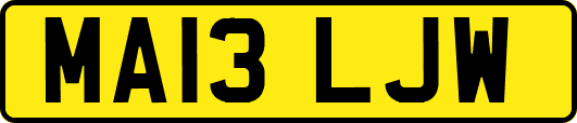 MA13LJW