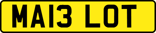 MA13LOT