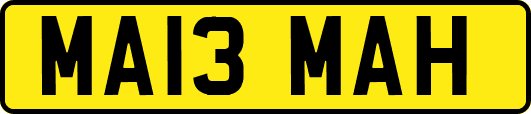 MA13MAH