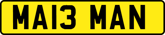 MA13MAN
