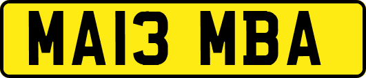 MA13MBA