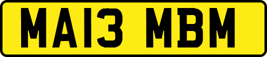 MA13MBM