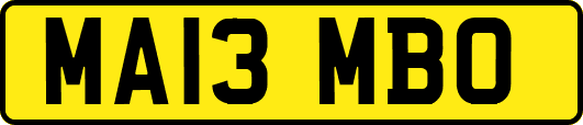 MA13MBO