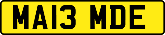 MA13MDE