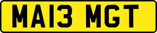 MA13MGT