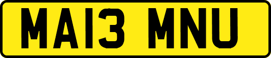 MA13MNU