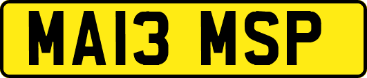 MA13MSP