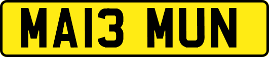 MA13MUN