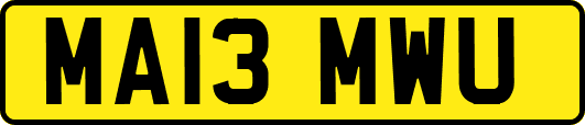 MA13MWU