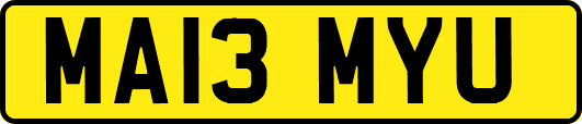 MA13MYU