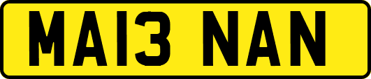 MA13NAN