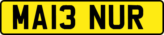 MA13NUR