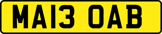 MA13OAB