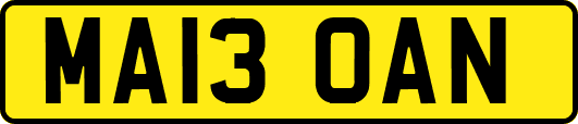 MA13OAN
