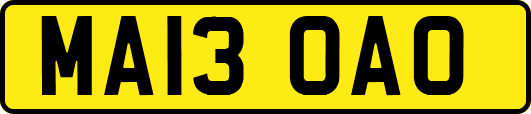 MA13OAO