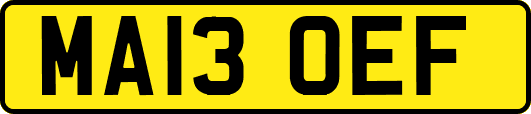 MA13OEF