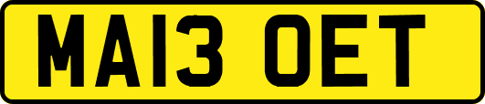MA13OET