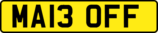 MA13OFF