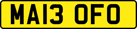 MA13OFO