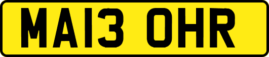 MA13OHR