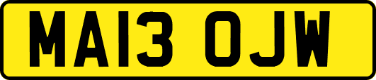MA13OJW