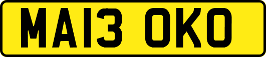 MA13OKO