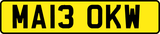 MA13OKW